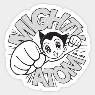 MIGHTY ATOM FLY - Vintage Astro Boy Est. 1952 Sticker